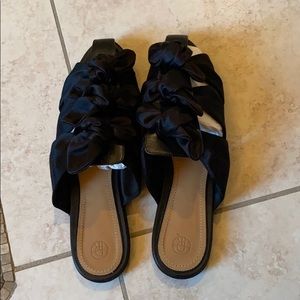 The Row - Bow silk sandal